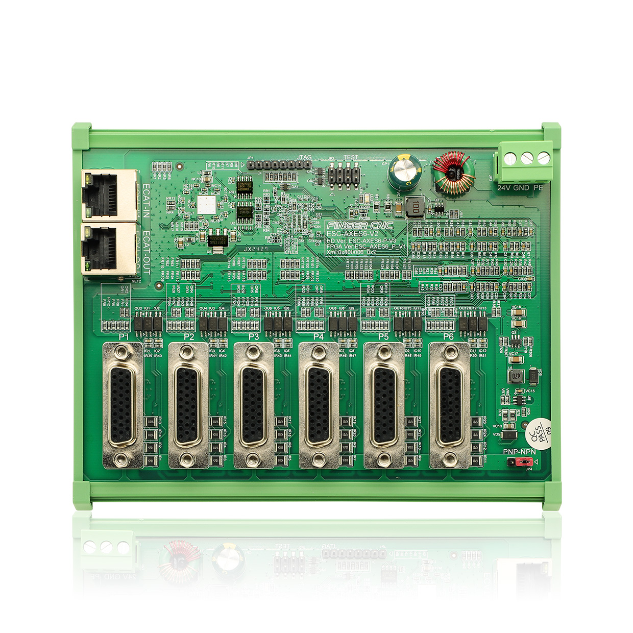 EtherCAT 6-Axis Control (Pulse/Analog) Motion Module